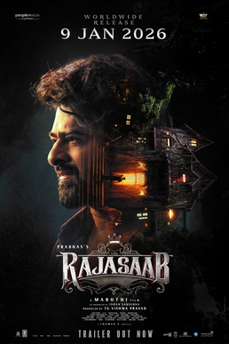 The RajaSaab theatrical poster